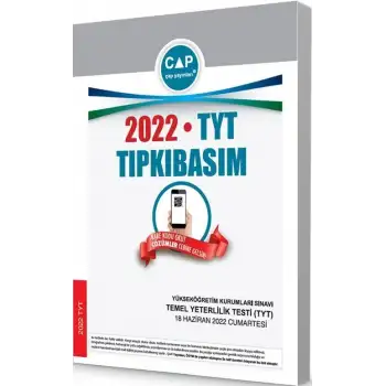 Çap Tyt Tıpkı Basım 2022
