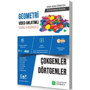 Çap Tyt-Ayt Geometri Çokgen Dörtgenler 2024-25