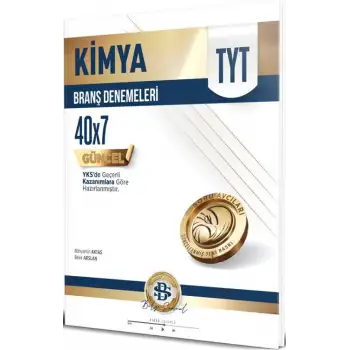Bilgisarmal Tyt Kimya 40 Lı Deneme 2025-26