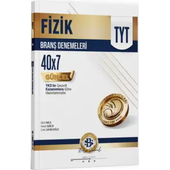 Bilgisarmal Tyt Deneme Fizik 40Lı- 2025-26