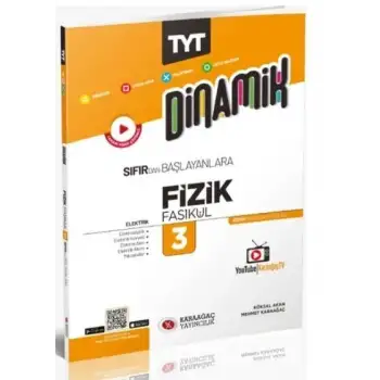 Karaağaç Tyt Fizik Fasikülleri 3 Dinamik 2023