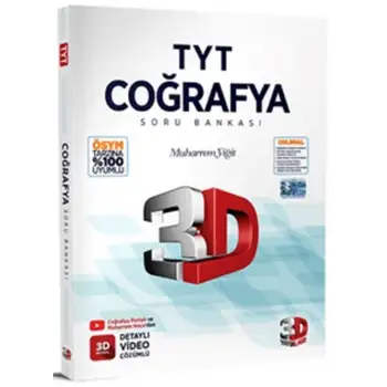 3D Tyt Coğrafya Soru Bankası 2025-26