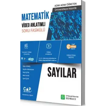Çap Tyt-Ayt Matematik Sayılar Ka Sb 2022
