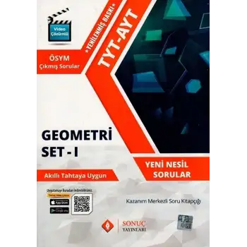 Sonuç Tyt Geometri Modüler Set 1 2022