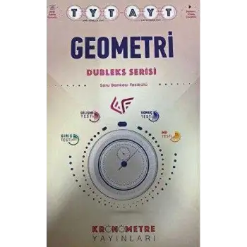 Kronometre Kurumsal Tyt-Ayt Geometri Soru Bankası