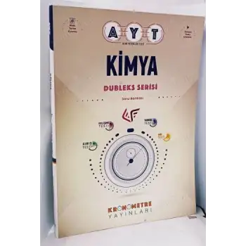 Kronometre Kurumsal Ayt Kimya Soru Bankası