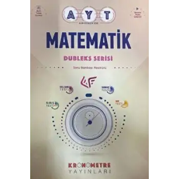 Kronometre Kurumsal Ayt Matematik Soru Bankası