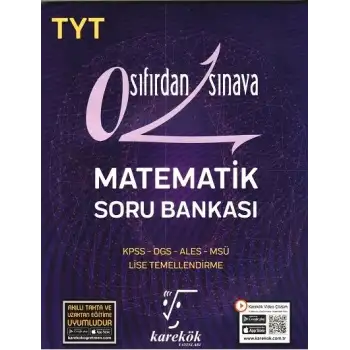 Karekök Tyt Matematik Sıfırdan Soru Bankası