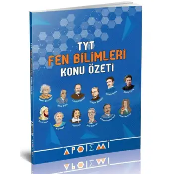 Apotemi Tyt Fen Bilimleri Konu Özetli Soru Bankası 2025-26