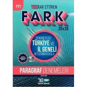 Yayındenizi Tyt-Ayt Paragraf Pro Simülatör Soru Bankası 2022