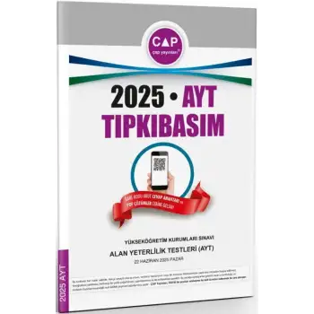 Çap Ayt Tıpkı Basım 2025-26