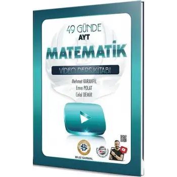 Bilgisarmal AYT Matematik 49 Günde Video Ders 2025