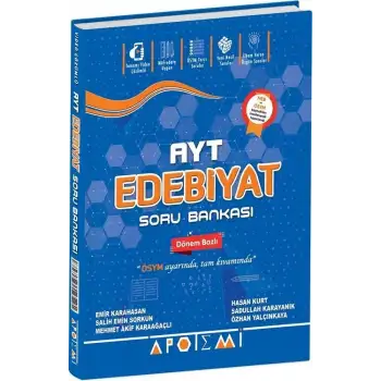 Apotemi Ayt Edebiyat Soru Bankası 2025-26