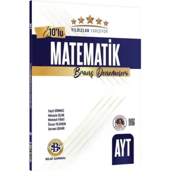 Yıldızlar Yarışıyor Ayt Matematik Deneme 10lu 2024-25