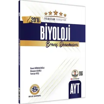 Yıldızlar Yarışıyor YKS AYT 20Li Biyoloji Deneme 2025