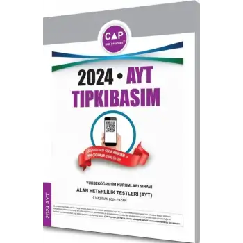 Çap Ayt Tıpkı Basım 2024