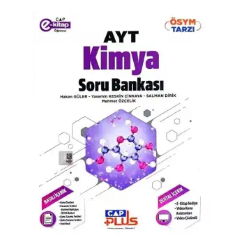 Çap Ayt Plus Kimya Soru Bankası 2025-26