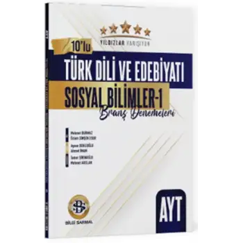 Yıldızlar Yarş.Ayt Edebiyat Deneme 10lu 2025-26