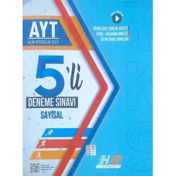 Hızrenk Ayt Deneme 5Li Say. Video 2023