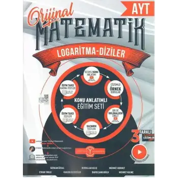Orijinal Ayt Logaritma Diziler Konu Anlatımlı Soru Bankası 2025-26