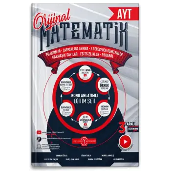 Orijinal Ayt Matematik Pol.Çarp. 2.Derece Konu Anlatım 2025-26