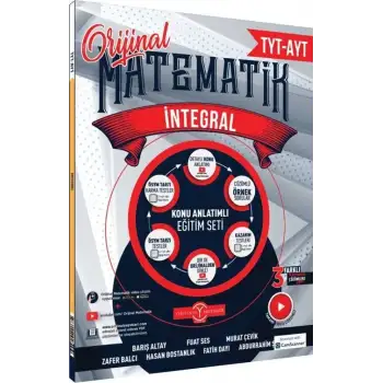 Orijinal Ayt Matematik İntegral Konu Anlatım 2025-26