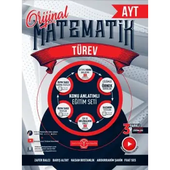 Orijinal Ayt Matematik Türev Konu Anlatımlı Soru Bankası 2025-26
