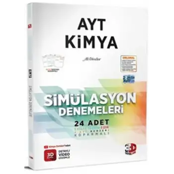 3D Ayt Kimya Simülasyon Denemeleri 2025-26