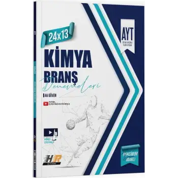 Hızrenk Ayt Kimya 24X31 Deneme 2022