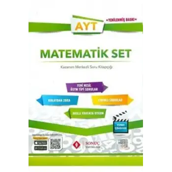 Sonuç Ayt Matematik Modüler Set  2022