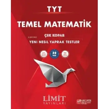 Limit Tyt Temel Matematik Çek Kopar Yaprak Test