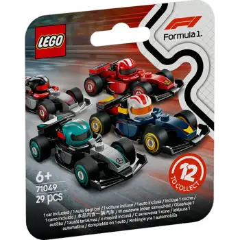 Lego Iconic 71049 F1 Koleksiyonluk Yarış Arabaları