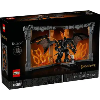 Lego Icons 10367 Yüzüklerin Efendisi Gandalf İle Balrog