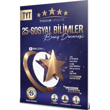 Yıldızlaryarışıyor Tyt Deneme 25 Li Sosyal Bilimler 2025-26