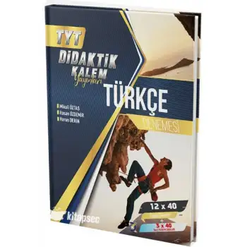 Didaktikkalem Tyt Deneme Türkçe 2025-26