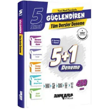 Ankara 5.Sınıf Güçlendiren Tüm Dersler Denemeleri 2025-26