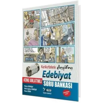 Yayındenizi Ayt Pro Edebiyat Karikatürlerle Deşifre Konu Anlatımlı Soru Bankası 2023-24