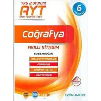 Kronometre Ayt Coğrafya Konu Anlatım Föyleri ( Kaf )