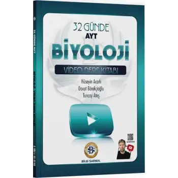 Bilgisarmal Yks Ayt Biyoloji 32 Günde Video Ders 2025-26