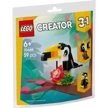 Lego Creator Vahşi Hayvanlar Tropikal Tukan Kuşu 31173
