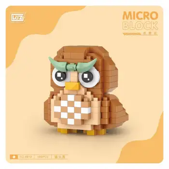 Loz Block Oyuncak Baykuş 180 Parça LZ-8612