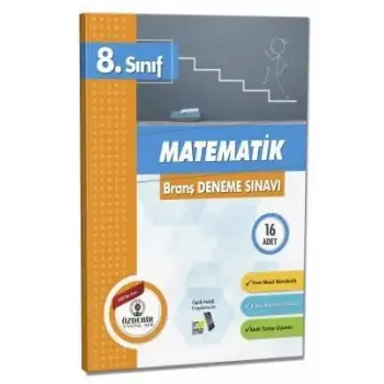 Özdebir 8.Sınıf Matematik Branş Deneme Sınavı 2021