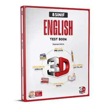 3D 8.Sınıf İngilizce Soru Bankası 2025-26