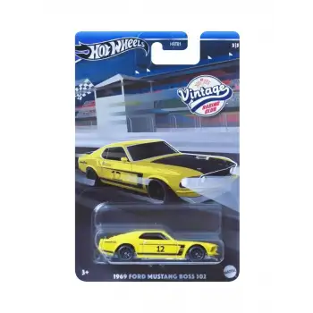Hotwheels 1969 Ford Mustang Bss 302 Vintage Arabalar Özel Seri Hrv08 - Hrt81