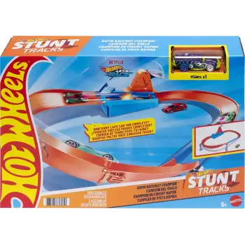 Hotwheels Şampiyonluk Parkuru Yarış Seti -Gbf81