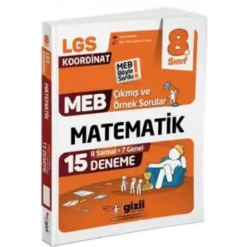 Gizli 8.Sınıf Matematik Çıkmış Ve Örnek Sorular