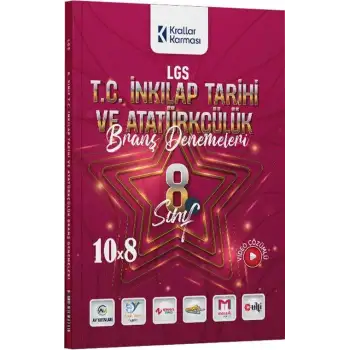 Krallarkarması 8.Sınıf İnkilap 10*8 Deneme 2025-26