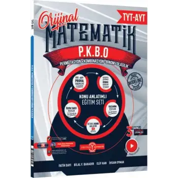 Orijinal Ayt Matematik Perm Komb Binom Konu Anlatımlı Soru Bankası 2025-26
