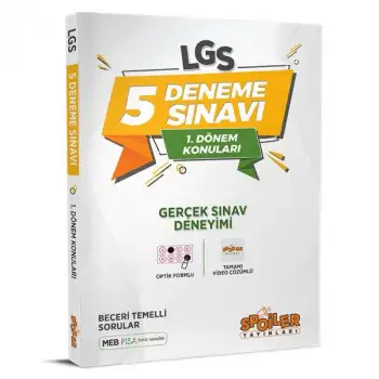 3D 8.Sınıf 1.Dönem 5Li Deneme 2023