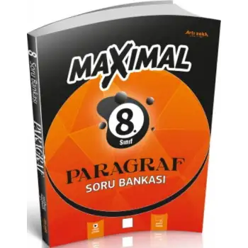 Artı Zeka 8.Sınıf Türkçe Maximal Paragraf Soru Bankası 2025-26
